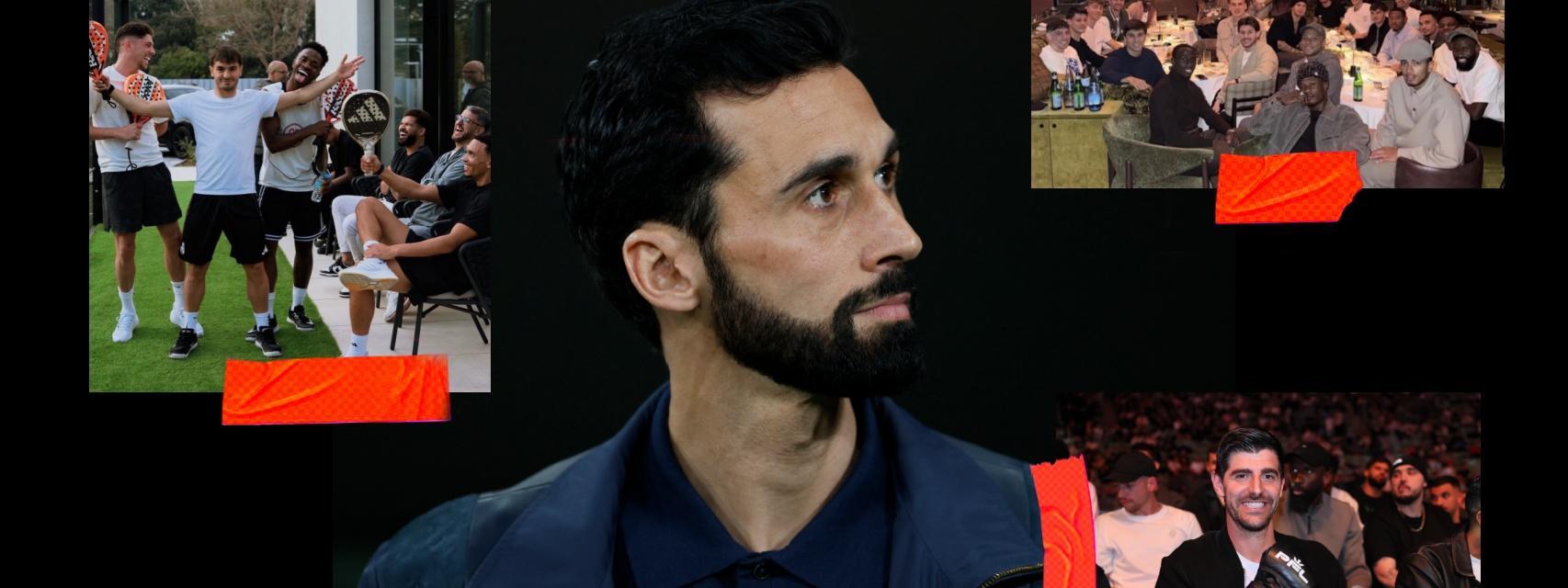 El sofá gris de Arbeloa hace su efecto