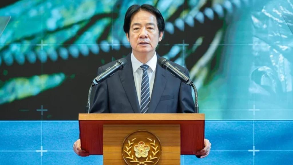 Imagen de archivo del presidente taiwanés, William Lai.