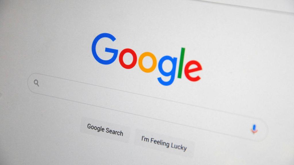 El buscador de Google.
