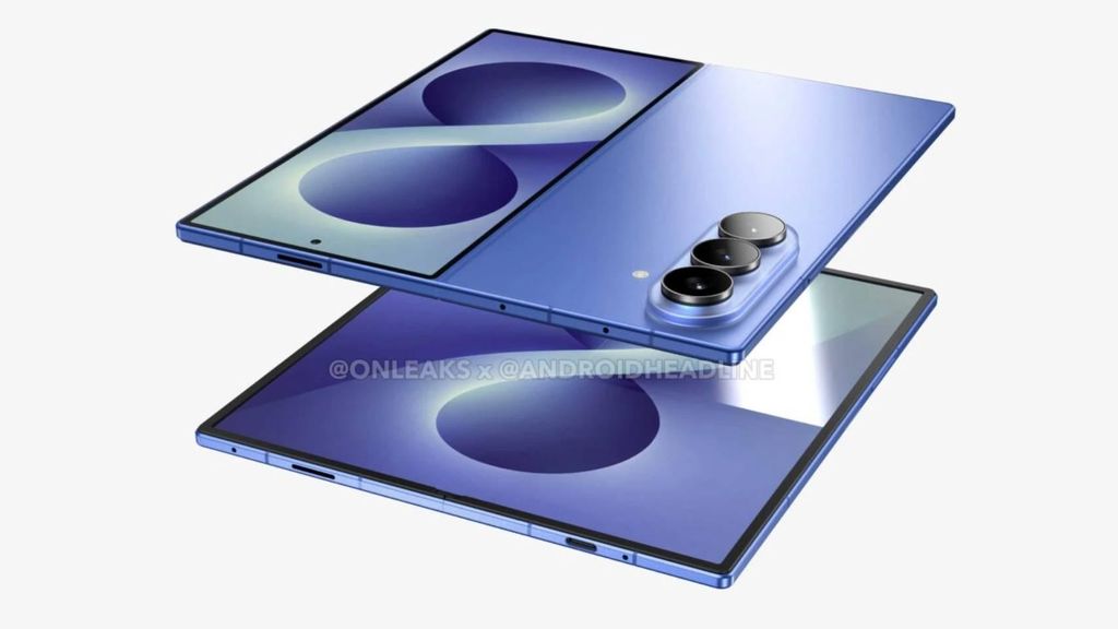 El Samsung Galaxy Z Fold 8. Onleaks/AndroidHeadline