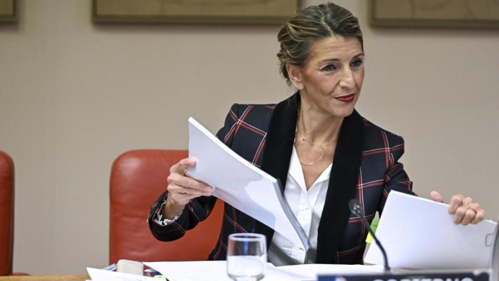 Yolanda Díaz, ministra de Trabajo.