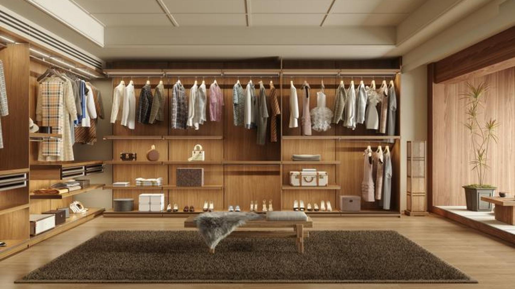 Vestidor de mujer