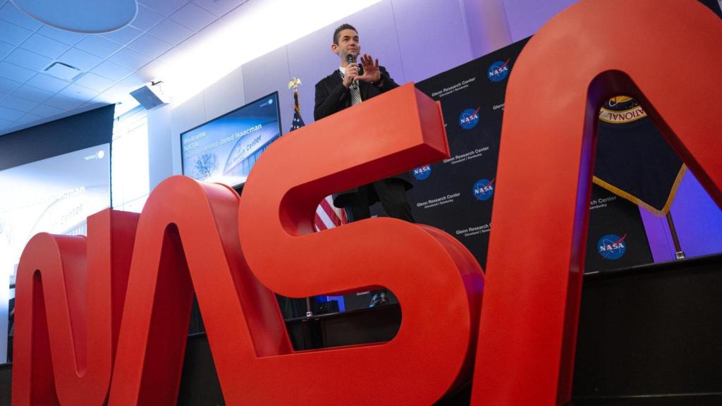 Jared Isaacman, Administrador de la NASA durante una conferencia