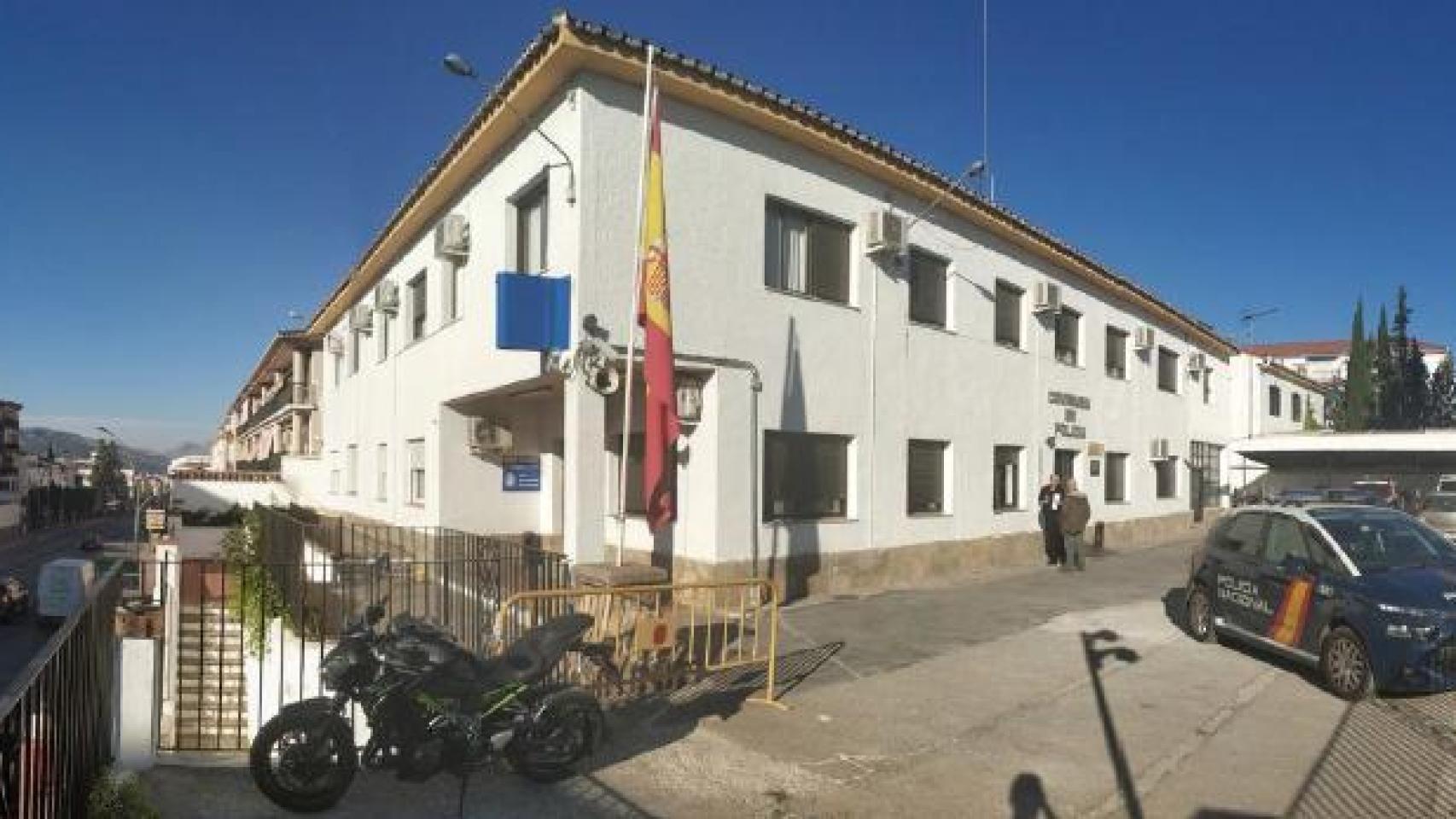 Imagen actual de la Comisaría de la Policía Nacional en Ronda.