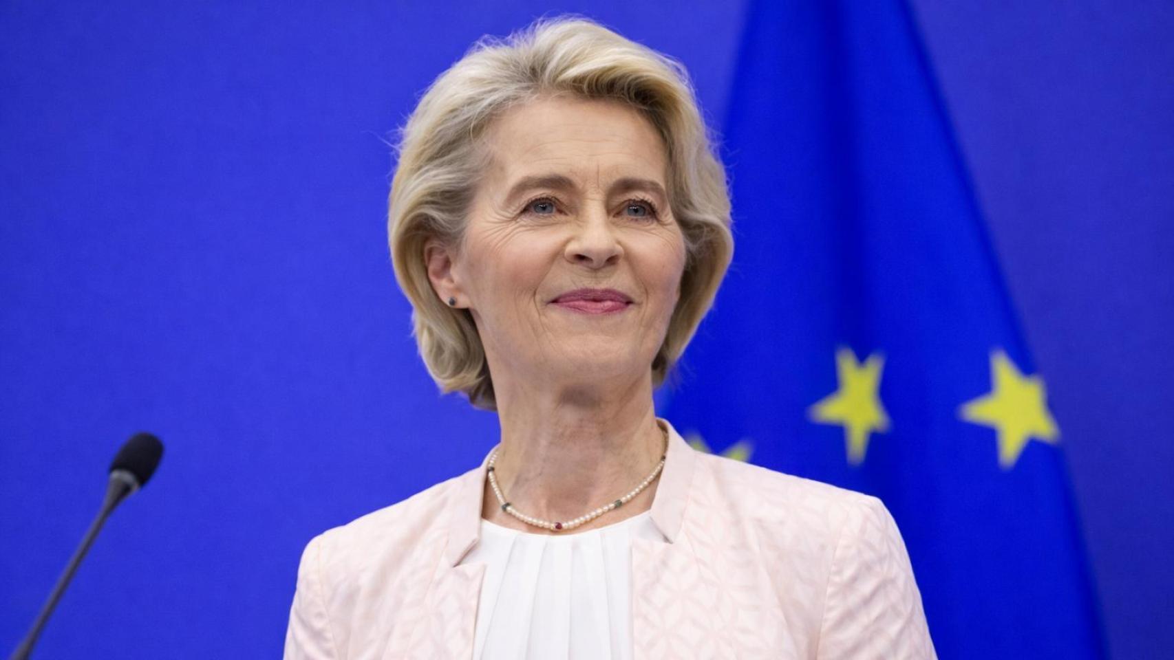 Ursula von der Leyen, presidenta de la Comisión Europea.