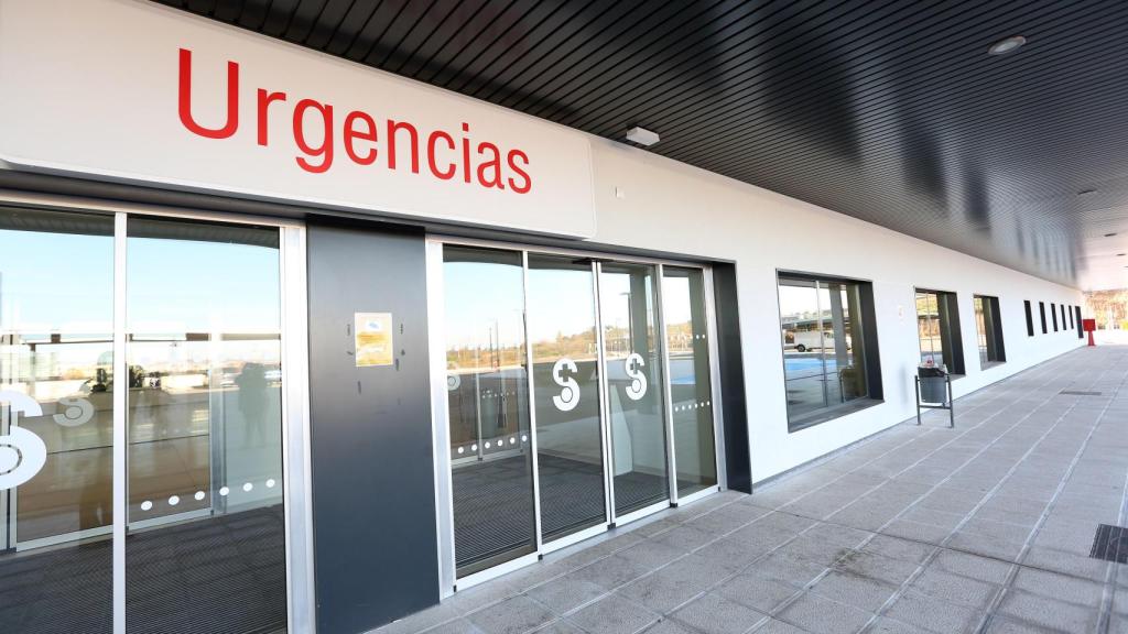 Entrada al servicio de Urgencias del Hospital Universitario de Toledo.