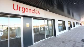Entrada al servicio de Urgencias del Hospital Universitario de Toledo.