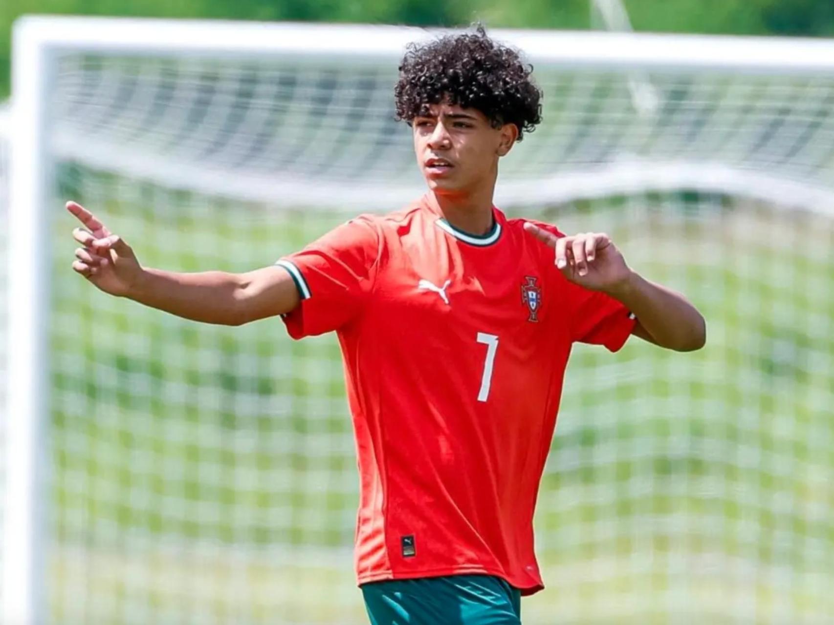 El hijo de Cristiano Ronaldo, en las categorías inferiores de Portugal