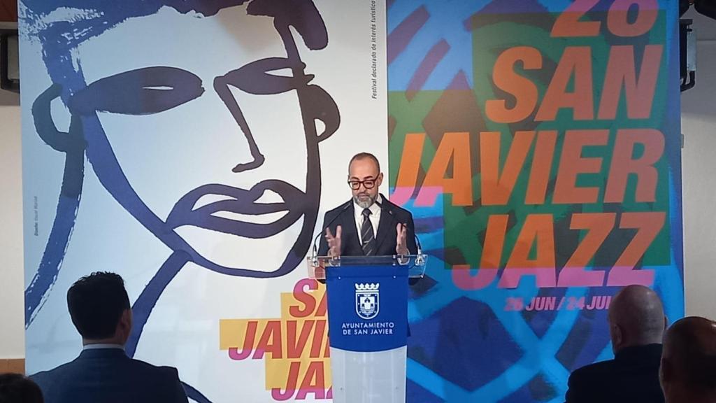 David Martínez, concejal de Cultura de San Javier