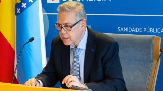 El conselleiro de Sanidade, Antonio Gómez Caamaño.