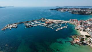 Fotografía aérea de Sanxenxo (Pontevedra)