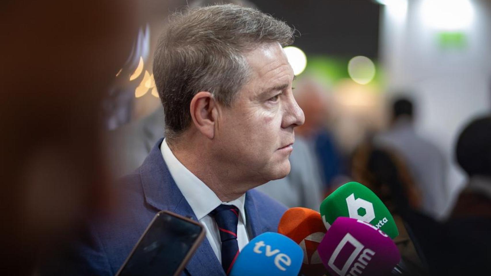 Emiliano García-Page ha visitado la feria Alimentaria que se celebra en Barcelona.