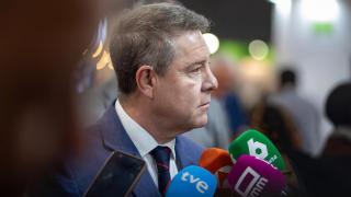 Emiliano García-Page ha visitado la feria Alimentaria que se celebra en Barcelona.