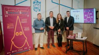 Presentación de las guías gastronómicas de la Semana Santa de Valladolid, este miércoles en la Diputación