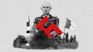 El general nazi Reinhard Gehlen, la operación Damocles y el Frente de Liberación Nacional de Argelia. Diseño: Rubén Vique