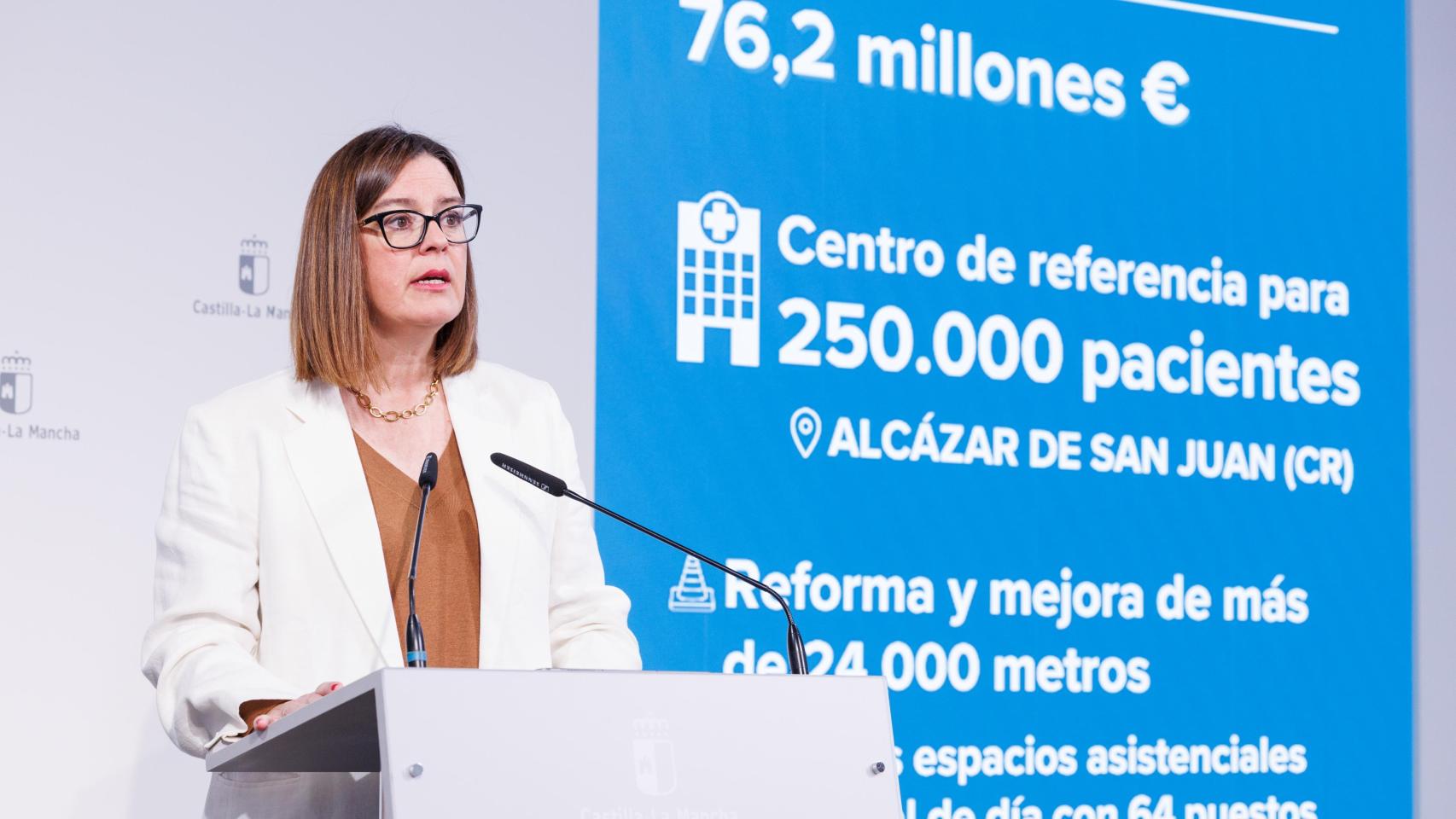 Esther Padilla, consejera portavoz del Gobierno de Castilla-La Mancha. Foto: JCCM.
