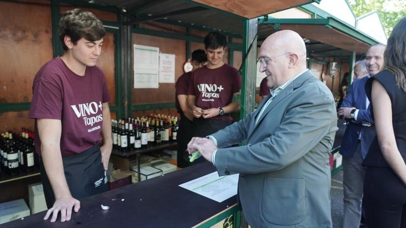 Imagen de la edición del año pasado de Vino y Tapas en Valladolid.