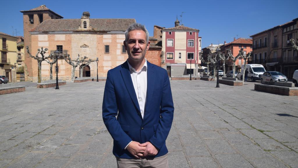 Carlos Rodríguez, durante la entrevista con EL ESPAÑOL de Castilla y León