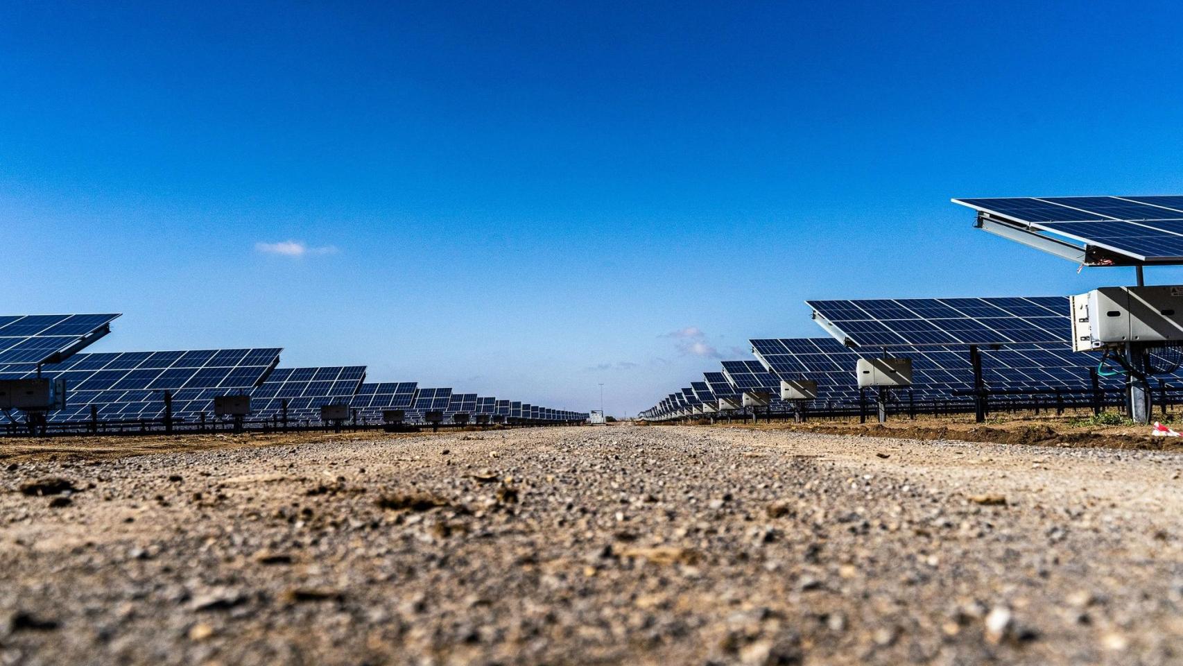 Parque fotovoltaico.