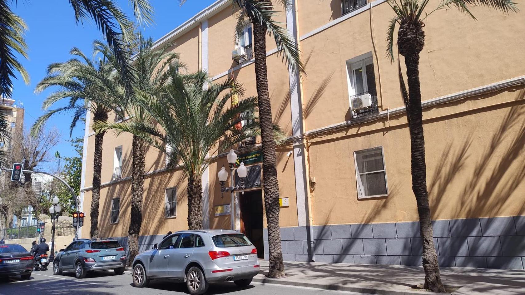 Comandancia provincial de la Guardia Civil de Alicante.