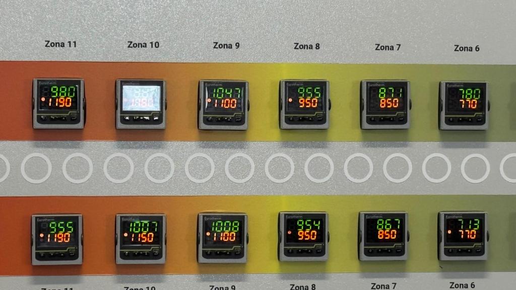 Panel del horno eléctrico. EE