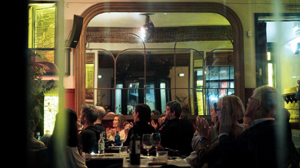 One of the many concerts at Café Central in Madrid.