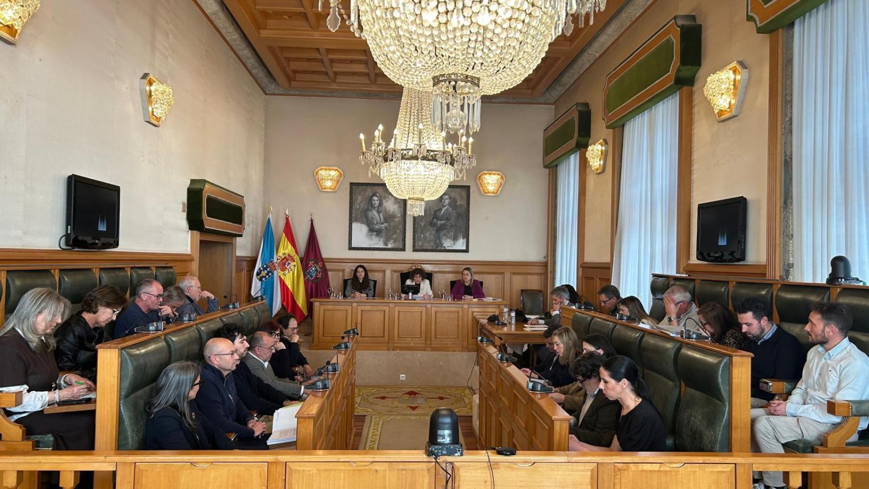 Instante del pleno.
