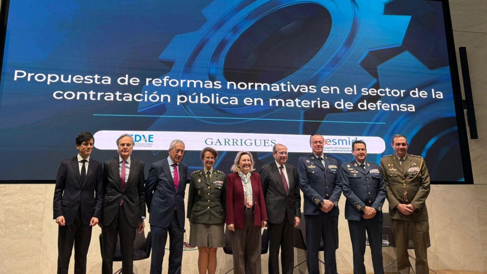 Presentación del informe de Garrigues, Tedae y Aesmide