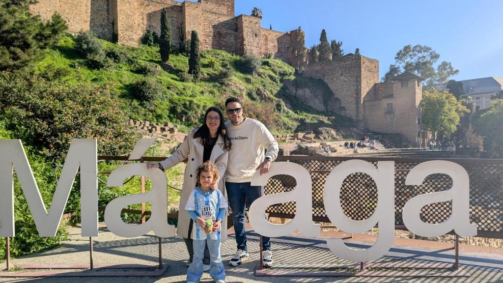 La familia al completo.
