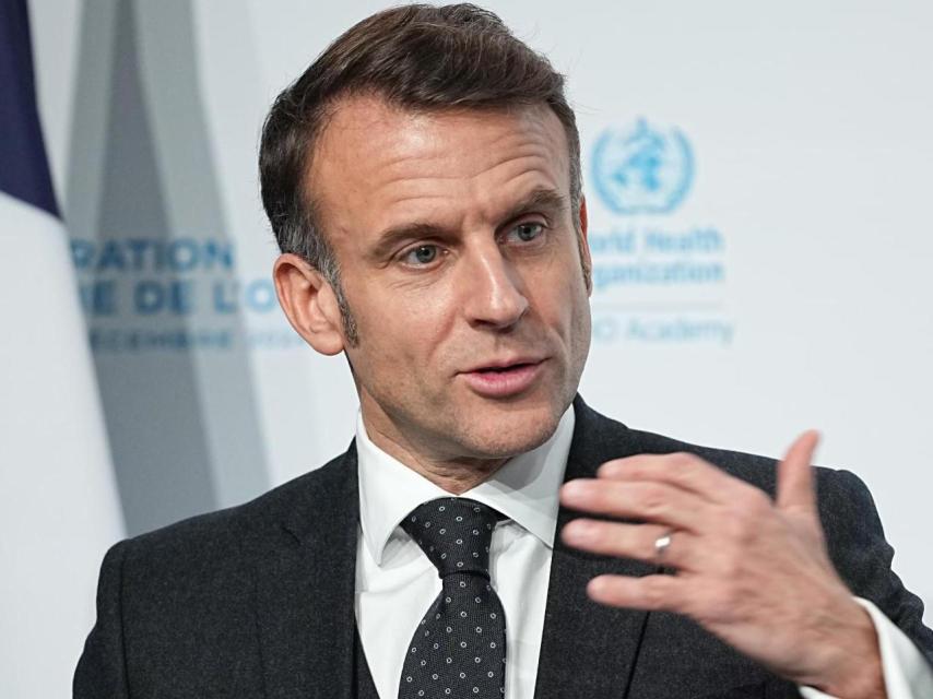 French President Emmanuel Macron.