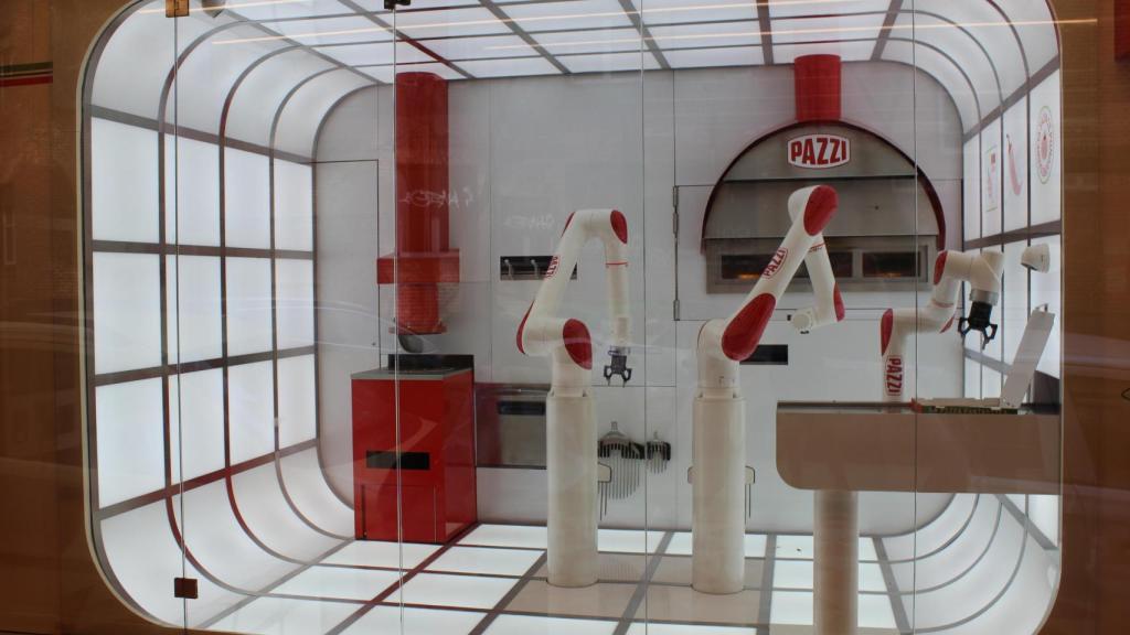 El local de Pazzi en Madrid.