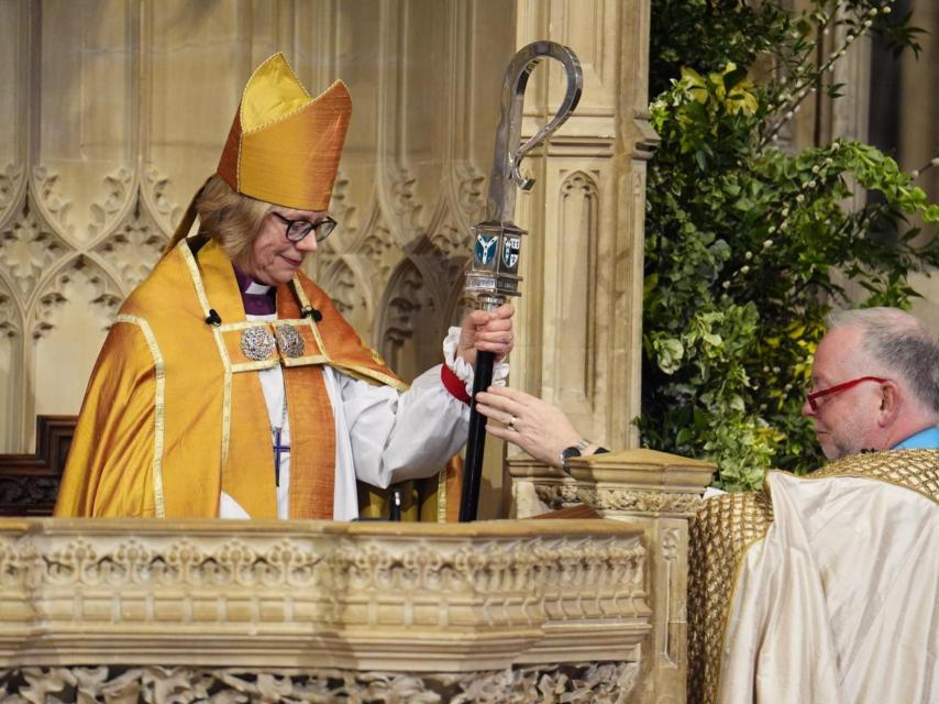 La nueva arzobispa de Canterbury.