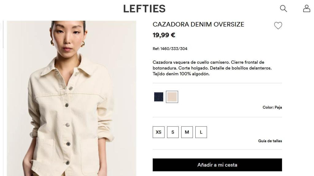 Cazadora denim. Ref: 1460/333/304
