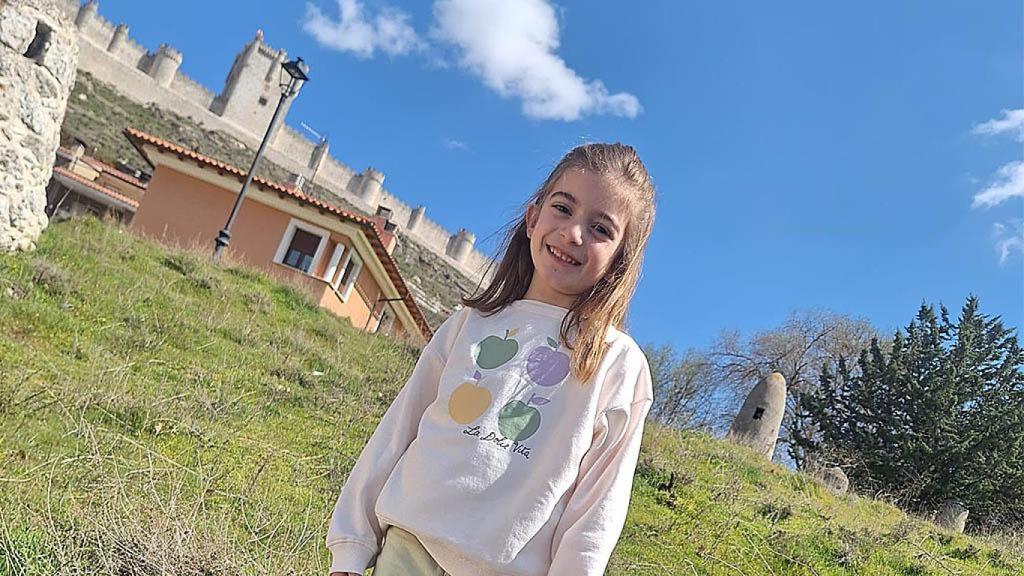 Lucía Peña Diez, protagonista de La Bajada del Ángel de Peñafiel