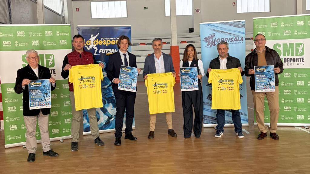 Presentación de La Despensa Futsal Cup.