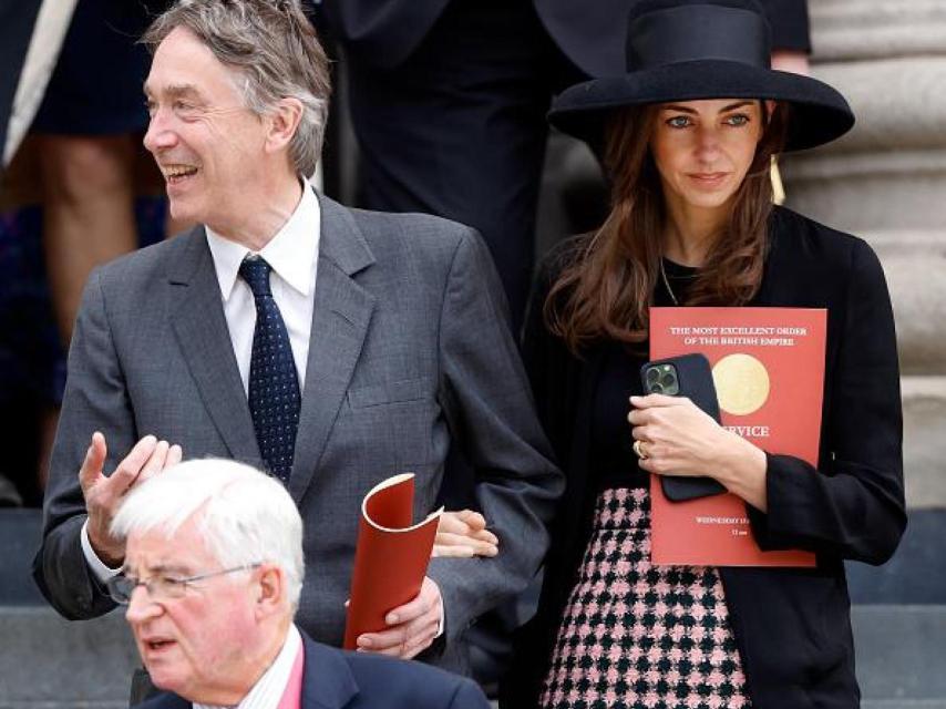 David y Rose, marqueses de Cholmondeley.