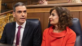 María Jesús Montero y Pedro Sánchez.