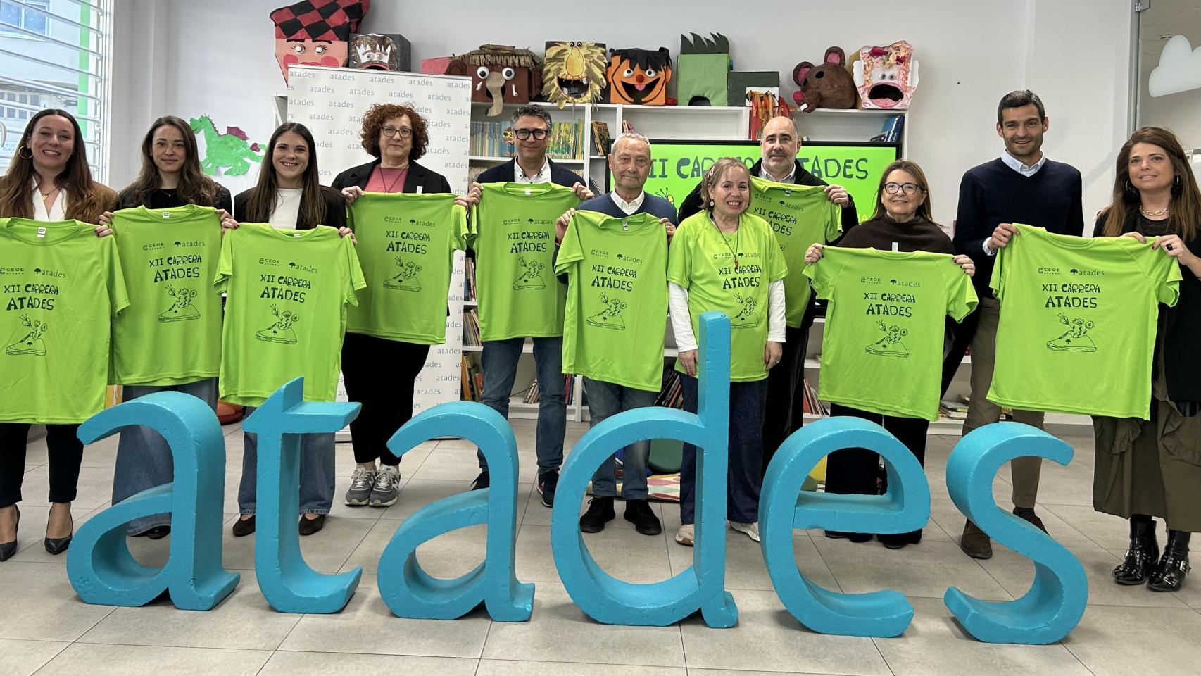 Presentación de la XII carrera de Atades.