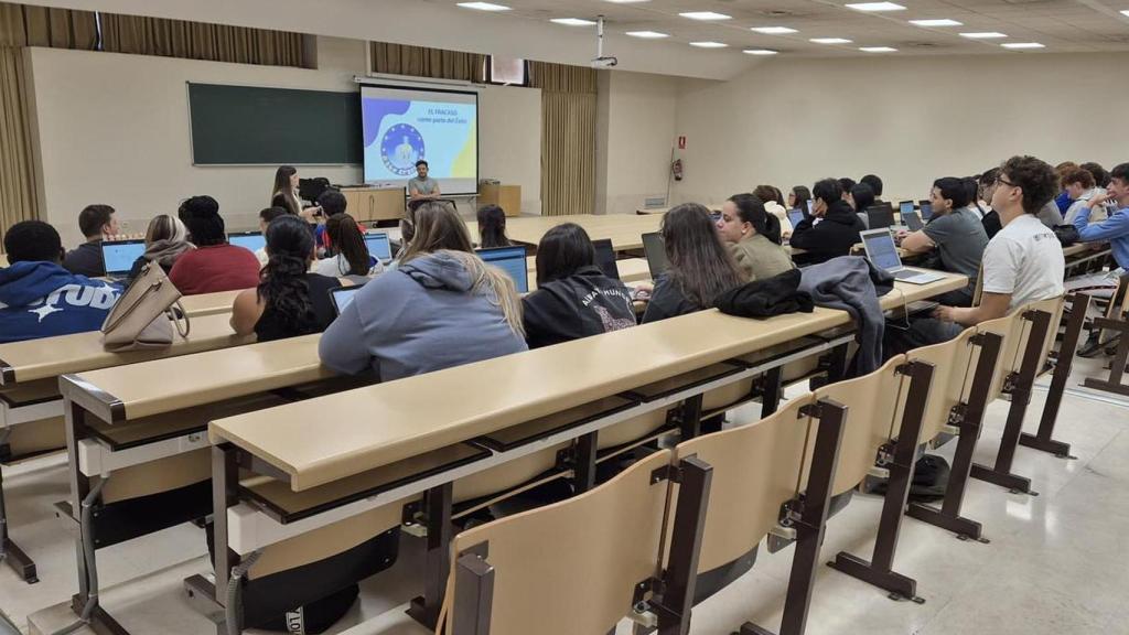 Aula de la USAL.