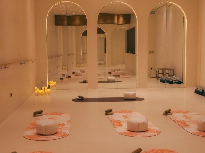 Un espacio de relajación en el BO BA Club.