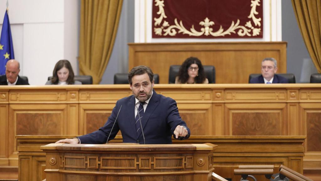Paco Núñez, este jueves durante el pleno.
