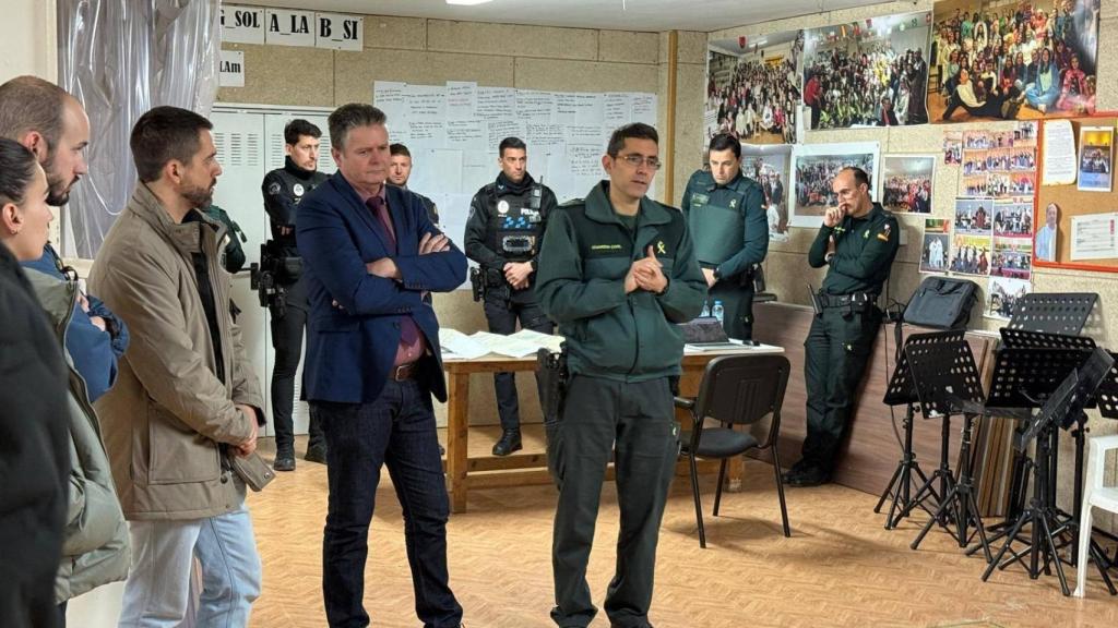 Dispositivo desplegados en la búsqueda de D.M.