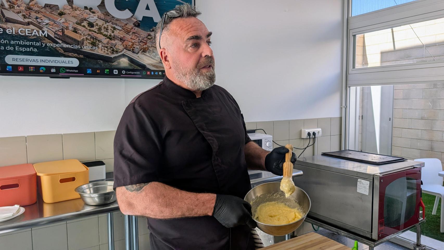 Miguel Chacopino, cocinero tabarquino.