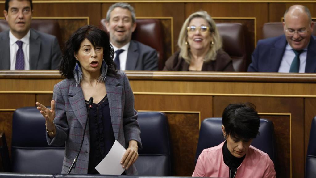La ministra de Igualdad, Ana Redondo, en una intervención reciente en el Congreso.