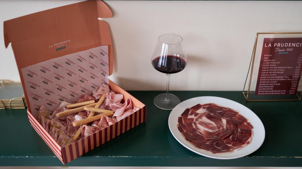 La barra de degustación.