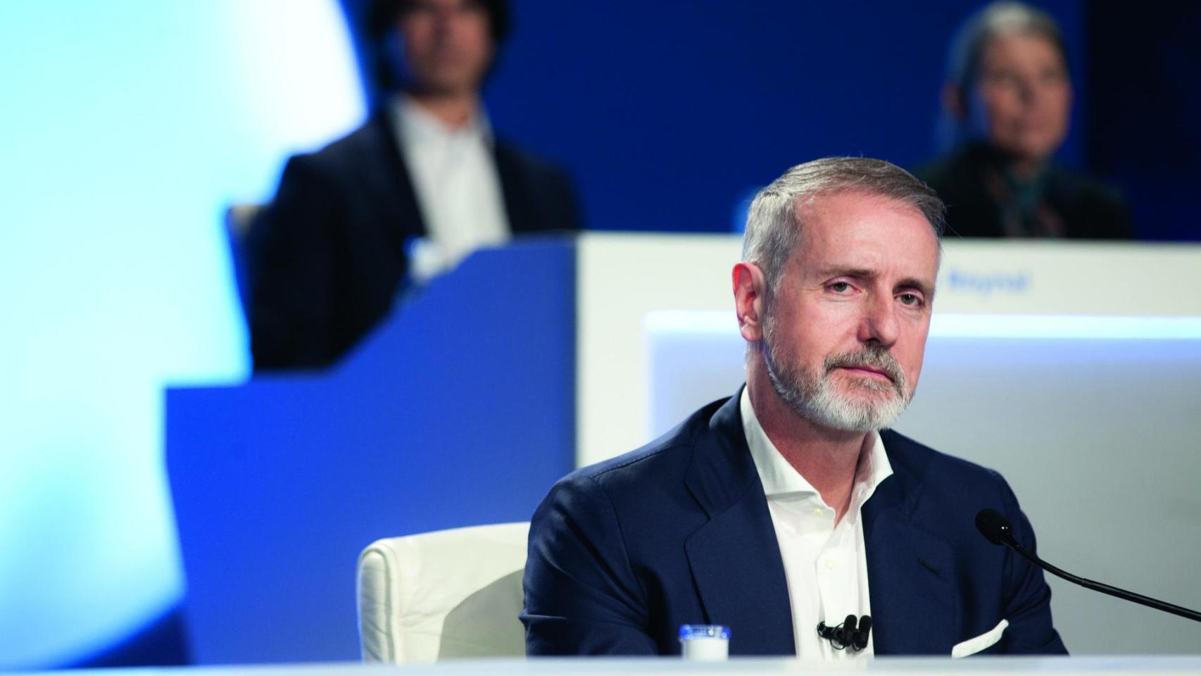 Marc Murtra, presidente de Telefónica, durante la Junta General de Accionistas de 2026