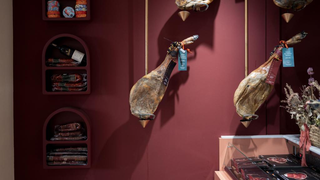 Decoración de la tienda.