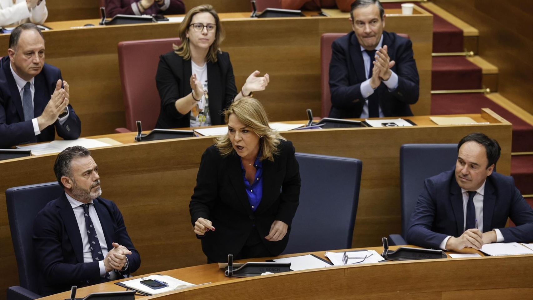 Susana Camarero en Les Corts. Rober Solsona / Europa Press