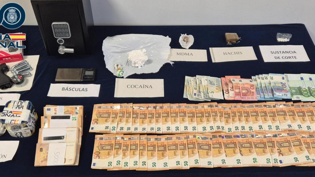 Golpe al tráfico de drogas en Vigo: un detenido y un punto de venta desmantelado en Coia