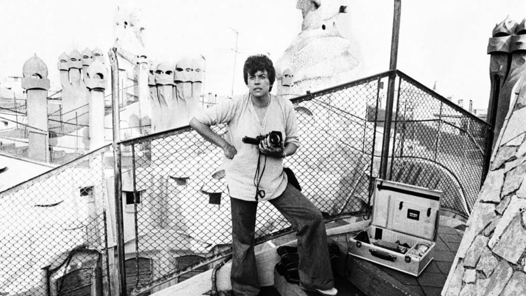 Colita en La Pedrera, Barcelona, en 1978.